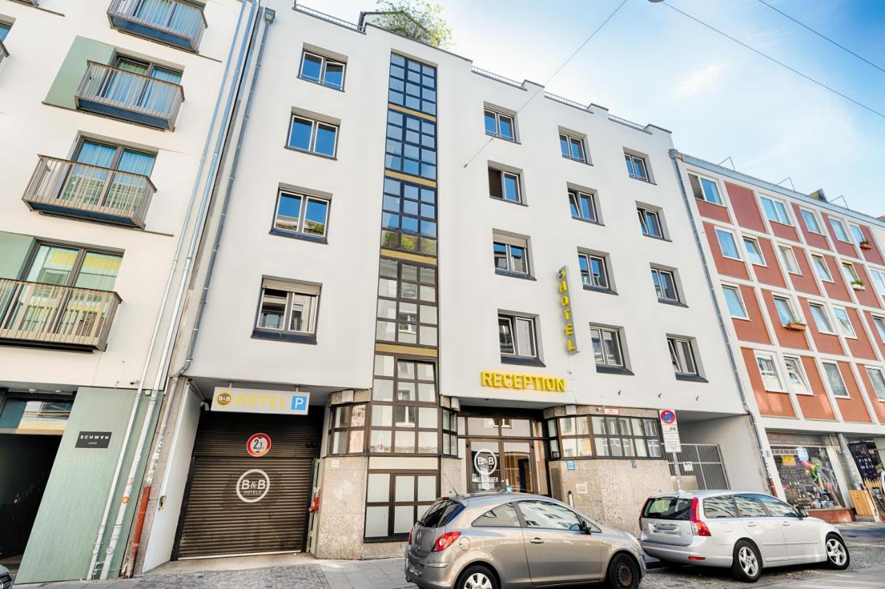 B&B Hotel Muenchen-Hbf Exteriör bild
