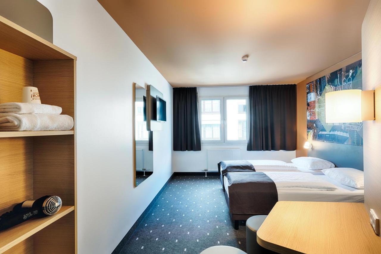 B&B Hotel Muenchen-Hbf Exteriör bild